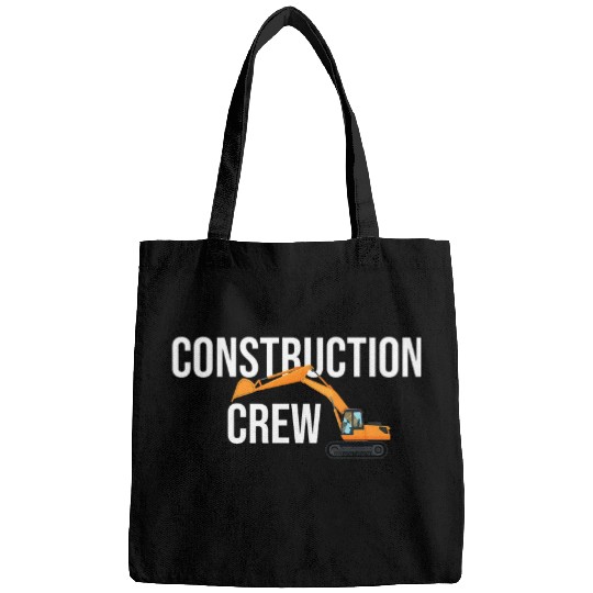 Construction Crew Escavator Construction Worker Bags