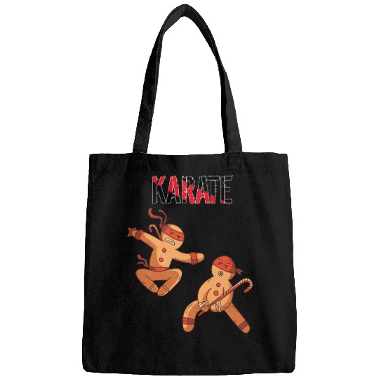 Karate Ninja Christmas Gingerbread Bags