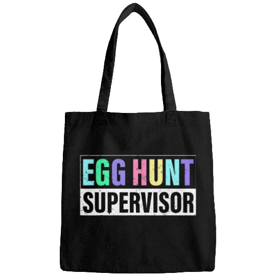 Egg Hunt Supervisor Egg Hunting Party Mom Dad Adult Easter 5 Bags