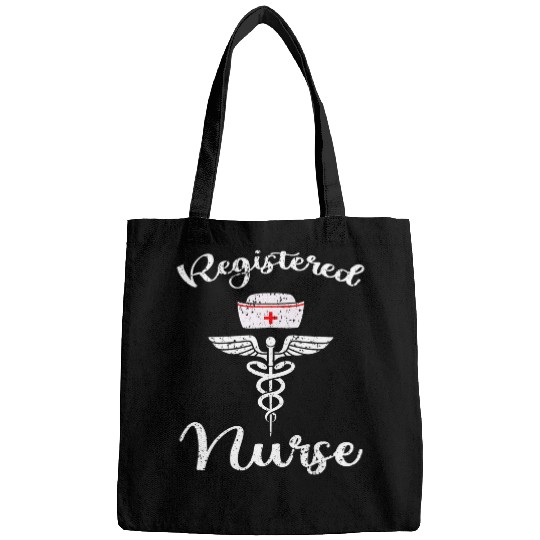 RN Registered nurses Nursing Student Graduation Vintage Bags