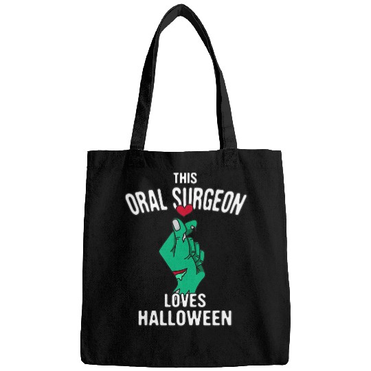 This Oral Surgeon Loves Halloween Dental Surgeon Zombie 1 Bags