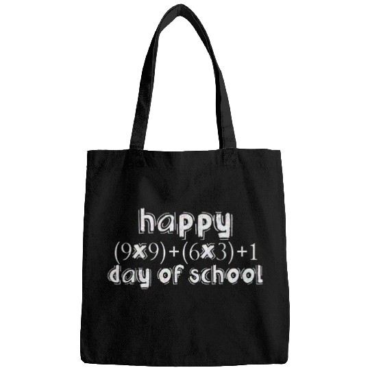 Funny Math Formula 100 Days Of School Student Teacher Bags
