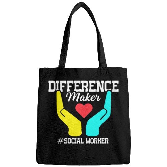 Difference Maker Proud Social Worker 1 Bags