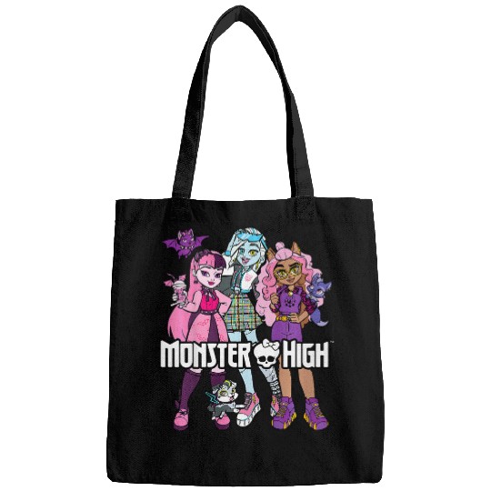 Kids Monster High STUDENT Group With Pets Bags