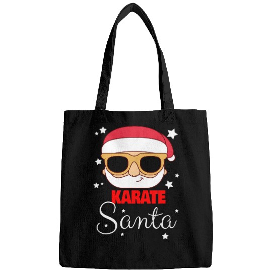 Karate Santa Claus Christmas Holiday Karate 2 Bags