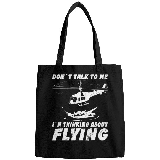 Aviation equipment for pilots thinking about flying airplane Bags