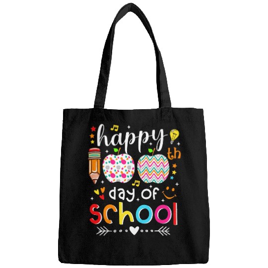 Happy 100 Days of School Cute Teacher 100th Day of School Bags