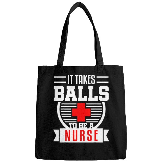 Funny Male nurses Murse Takes Balls Nursing Student Men RN Bags