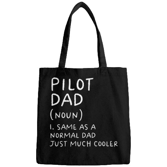 Pilot Dad Definition Airplane Bags