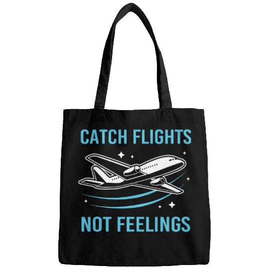 Pilot Flight Attendant Travel Catch Flights Not Feelings Bags
