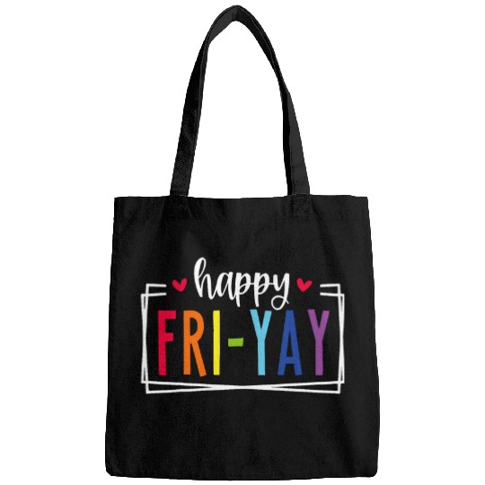 Happy FriYay Friday Lovers Fun Teacher TGIF Bags
