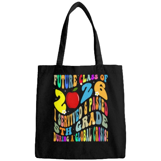 Future Class Of 2026 5th Grade Funny Student Graduation Bags