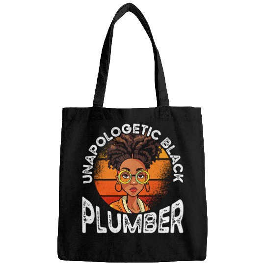 Black Plumber African American Plumbing Black History Month 5 Bags