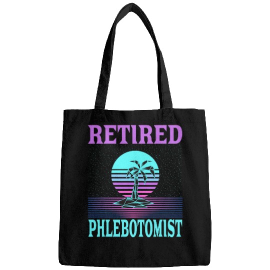 Retired Phlebotomist Beach Retirement Bags