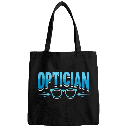 Funny Optician Eyeglasses Eye Doctor Ophthalmology Optometry Bags