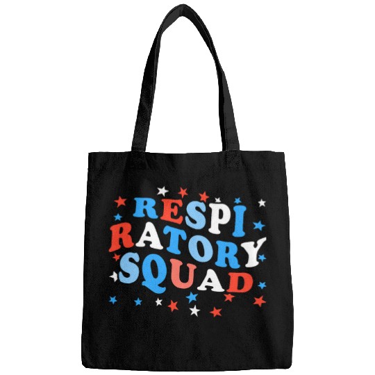 Red White and Blue Respiratory Therapist Stars and Stripes Bags