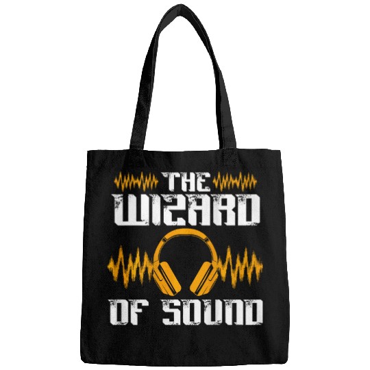 The Wizard Of Sound Backprint Sound Engineer Bags