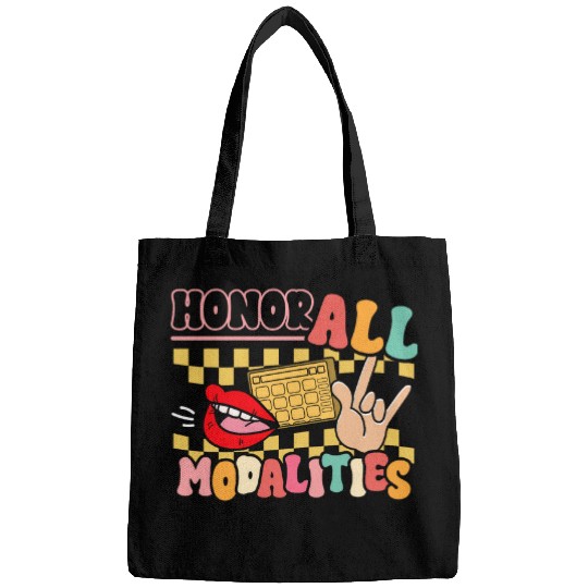 AAC SLP Speech Language Pathologist Honor All Modalities Bags