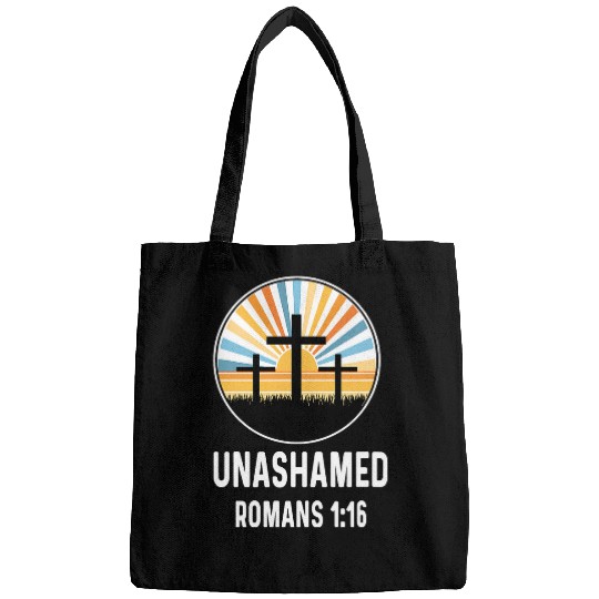 Romans 116 1 16 God Jesus Religious Christian Unashamed 1 Bags