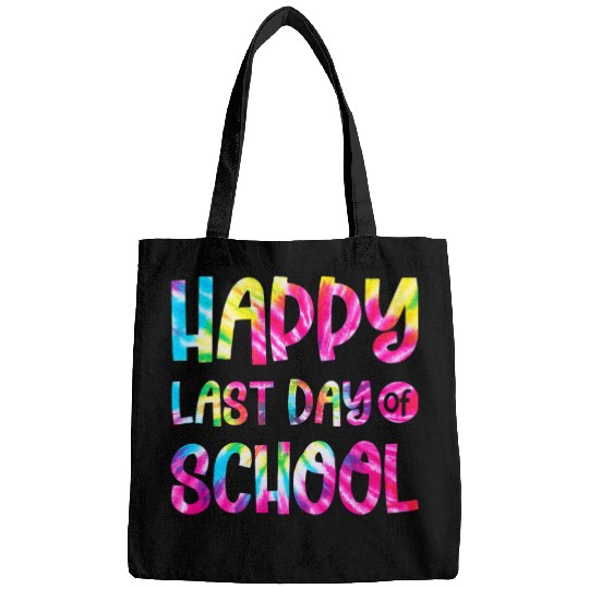 Happy Last Day Of School Teacher Kid Student Graduation Bags