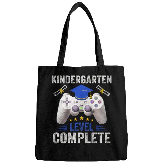 Kindergarten Level Complete Last Day Of School Graduate Boys 2 Bags