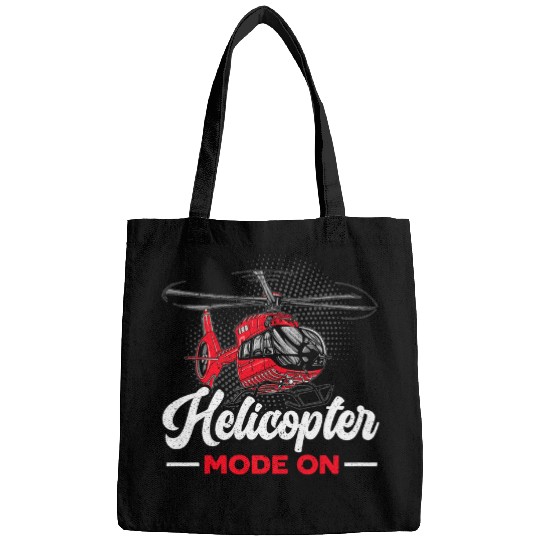 Helicopter Mode On Flight Instructor Aeronautics Aviator 1 Bags