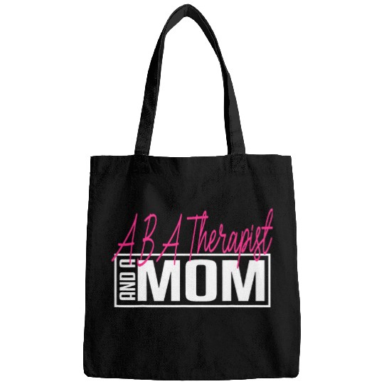 ABA Therapist Mom Graduation Applied Behavior Analyst Bags