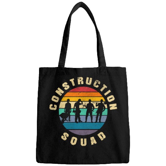 Construction Worker Construction Squad Contractor Builder Bags