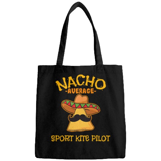 Nacho Average Sport Kite Pilot Cinco De Mayo Mexican Fiesta Bags