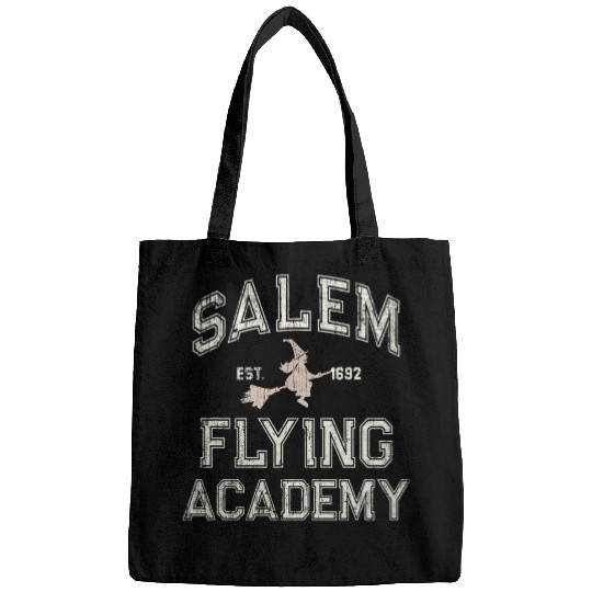 Funny Witches School SALEM FLYING ACADEMY Salem Witch Pilot Bags