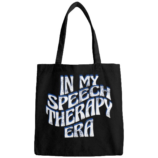 Retro In My Speech Therapy Era Funny Speech Therapist 1 Bags
