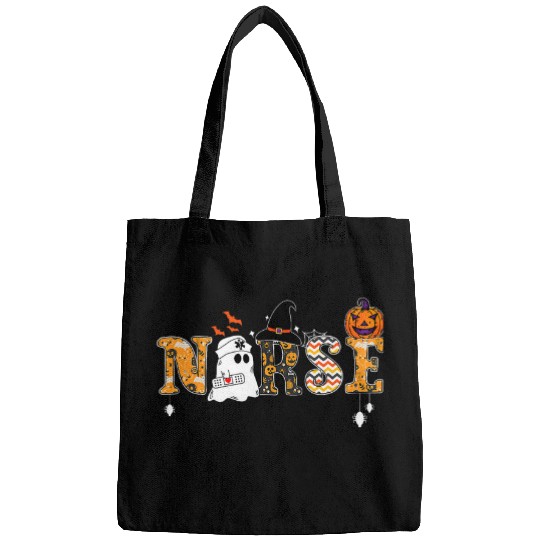 Halloween nurses Nursing Cute Health Worker Halloween Pattern 16 Bags