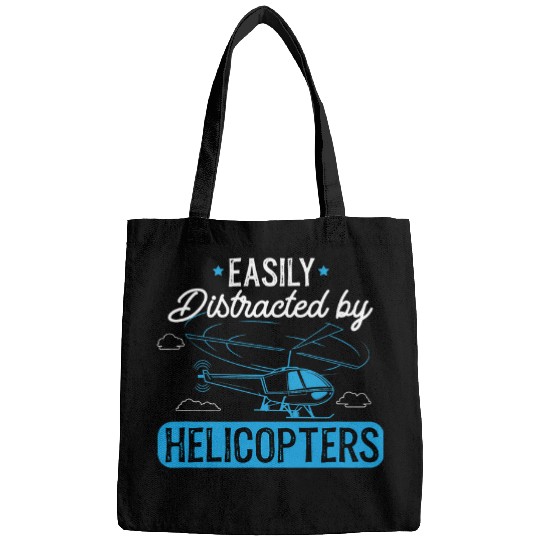 Helicopter Pilot Easily Distracted Aviation Flight Aviator Bags