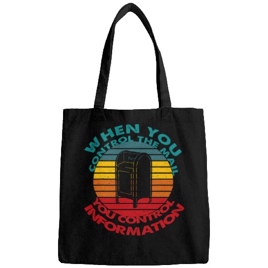 Control the Mail Control Information Postal Worker Bags