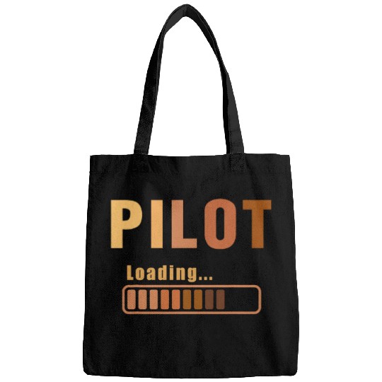Future Black Pilot Melanin Loading Flight School Student Bags