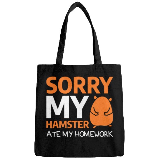 Funny Pet Animal Quote For A Student Hamster Lover Bags