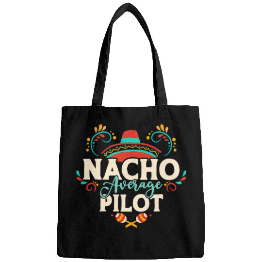 Nacho Average Pilot Cinco De Mayo Mexican Matching Family 1 Bags