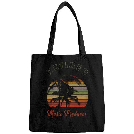 Retired Music Producer Retirement Gift Beach Bags