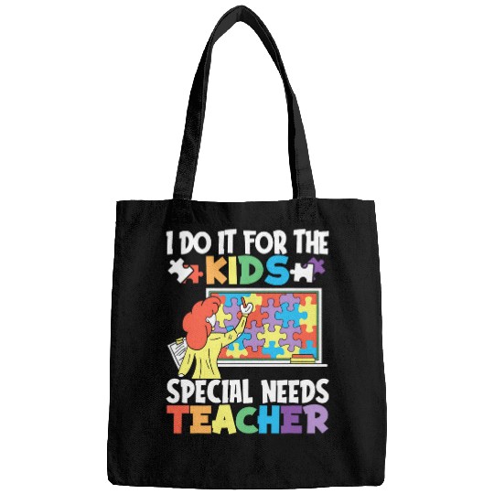 Teacher Puzzle Scholar Educator Student Special Education Bags