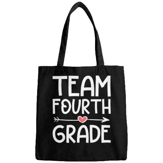 Team 4th Grade Teacher Student Back To School 4th Grade Bags