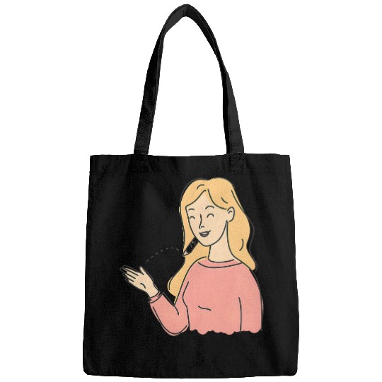 Thank You ASL Speech pathology aac Speech Teacher Bags