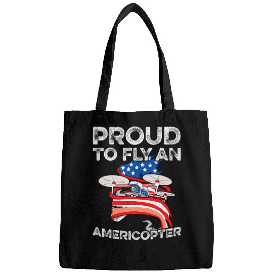 Drone Flying Design for a Patriotic Quadcopter Pilot Bags