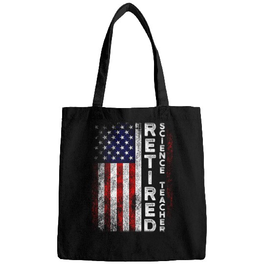 Retired Science Teacher Instructing School Retirement Bags