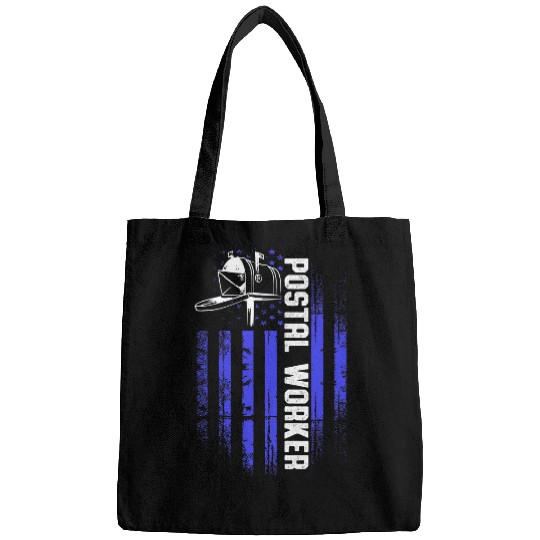 American Postal Worker Flag 1 Bags