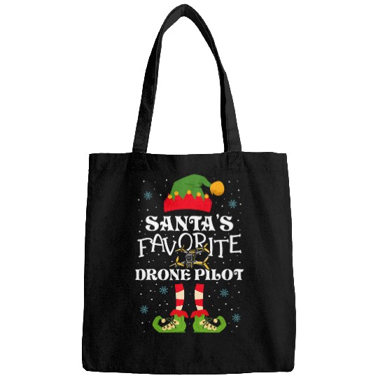 Santas Favorite Drone Pilot Christmas Helper Bags