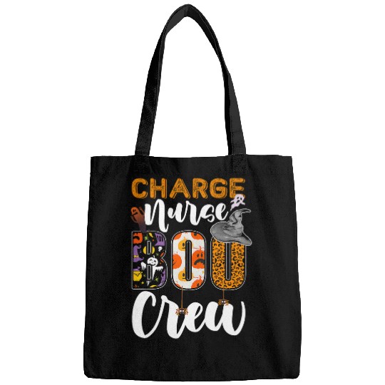 Charge nurses Boo Crew Halloween Matching Chief Nursing Bags