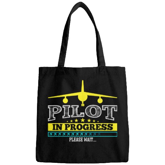 Pilot In Progress Future Pilot Toy Airplane Bags