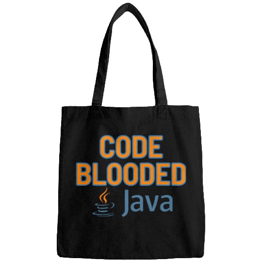 Java CodeBlooded Programming Coding Programmer Coder Bags