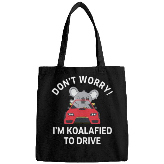Koalified Driver Worry Meme New Licensed Driving Student Bags