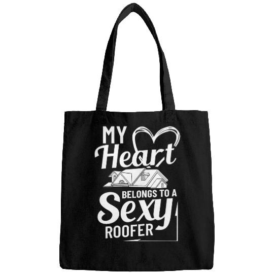 Womens Roofer Wife Roofing Roof Worker Contractor Girlfriend 5 Bags